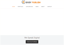 Tablet Screenshot of easypublish.com.au
