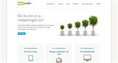 Desktop Screenshot of easypublish.no