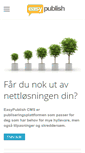 Mobile Screenshot of easypublish.no